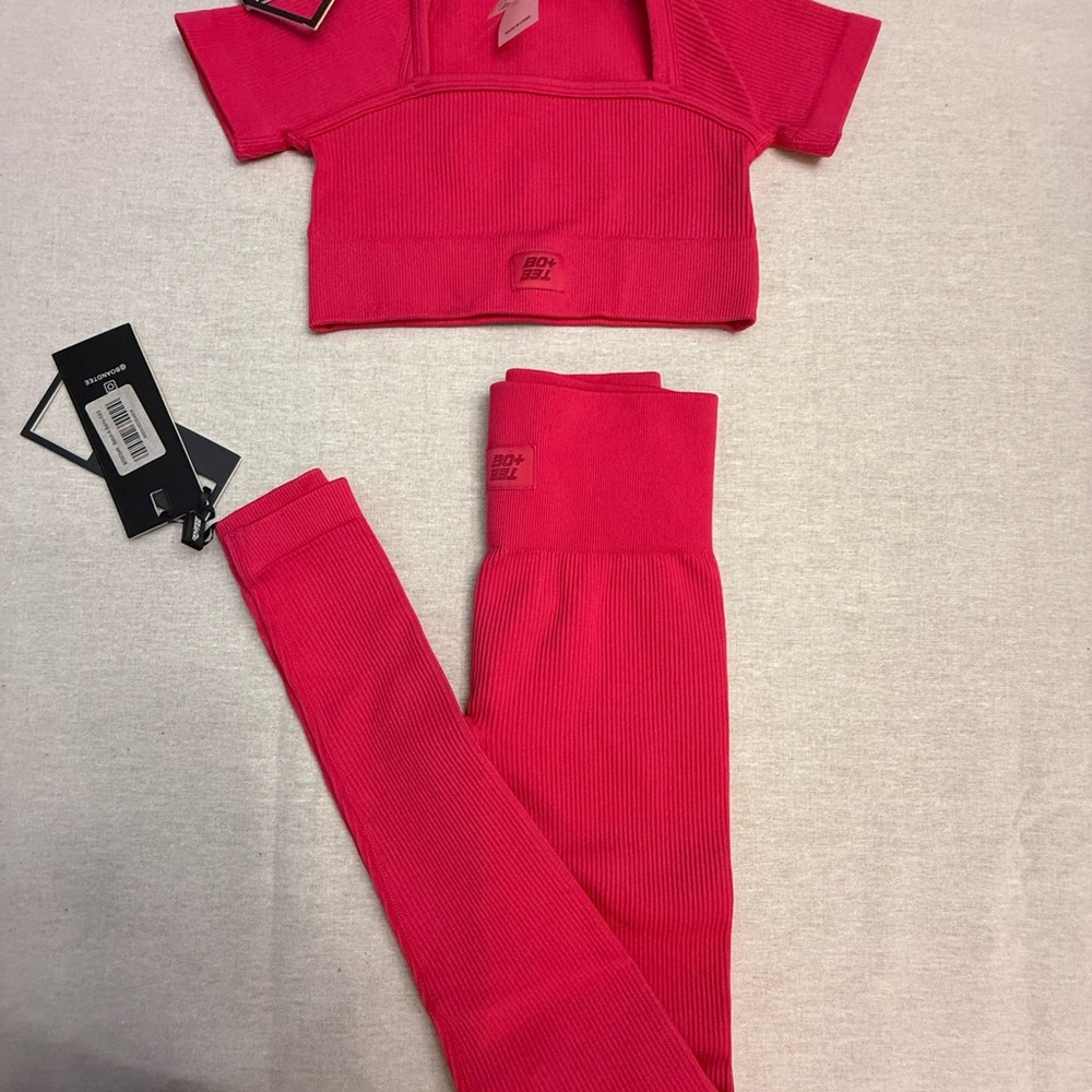 Oh Polly Pink Leggings Set